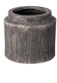 Better Homes & Gardens Pottery 6" Alexander Ceramic Planter, Brown